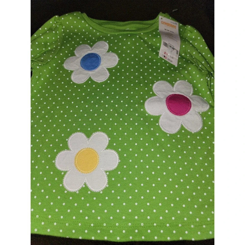 Gymboree‎ showers of flowers floral top size 18 24 months nwt